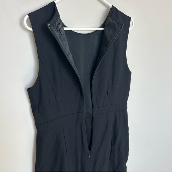 Women’s J.Crew 100% Wool Black Sheath Dress, Size 10 - Picture 7 of 8